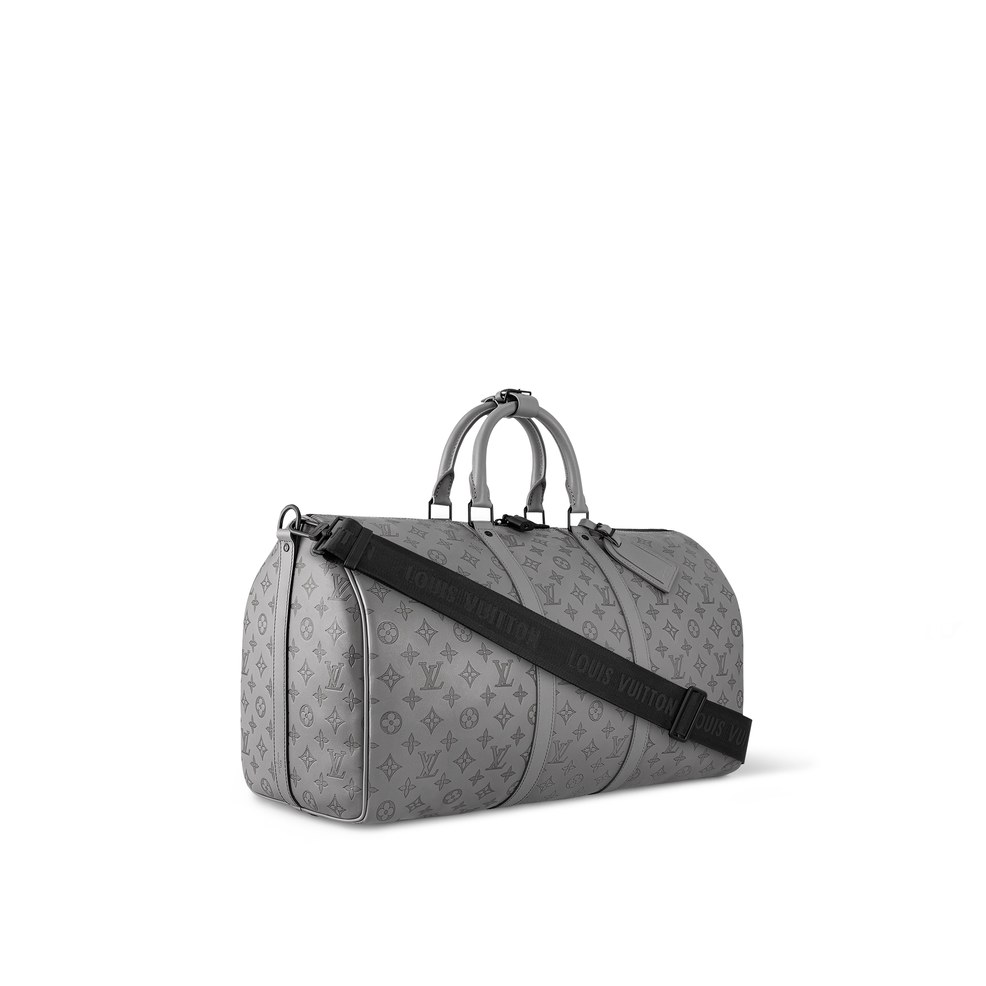 Keepall 50B Bag Monogram Shadow Leather - Discontinued Product